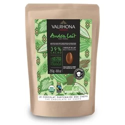 Valrhona Andoa Lait, 39% Milk Chocolate Chips