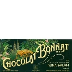 Bonnat, Kuna Balam, 75% Dark Chocolate Bar