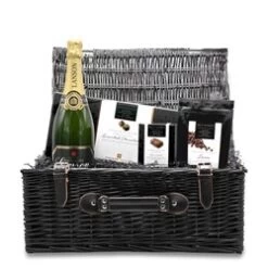 Chocolate And Champagne Large Wicker Gift Hamper