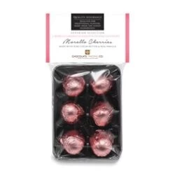 6 Cherries In Kirsch Chocolate Gift Pack
