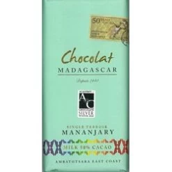 Chocolat Madagascar, Mananjary, 50% Milk Chocolate Bar
