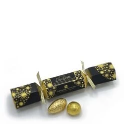 Luxury Christmas Cracker, Milk Chocolate Gianduja & Praline