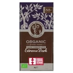 Equal Exchange, Organic, 88% Extreme Dark Chocolate Bar