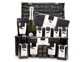 Grand Superior Chocolate Large Wicker Gift Hamper - Image 2