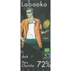 Zotter, Labooko Peru Chuncho, 72% Dark Chocolate Bar