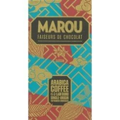 Marou, Lam Dong, Arabica Coffee, 64% Dark Chocolate Bar