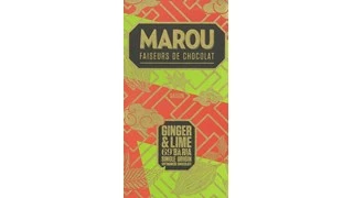 Marou, Ba Ria, Ginger & Lime, 69% Dark Chocolate Bar - Image 3