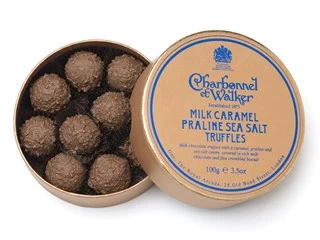 Charbonnel Et Walker, Milk Caramel Praline, Sea Salt Chocolate Truffles - Image 2