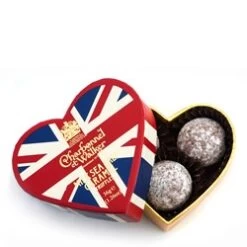 Charbonnel Et Walker Union Jack Heart, Chocolate Truffles