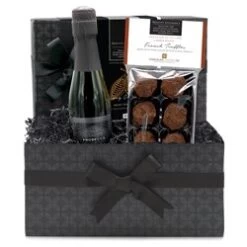 French Chocolate Truffles & Prosecco Mini Gift Hamper
