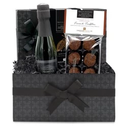 French Chocolate Truffles & Prosecco Mini Gift Hamper