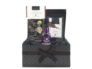 Milk Chocolates & Rhubarb Gin Mini Gift Hamper - Image 2