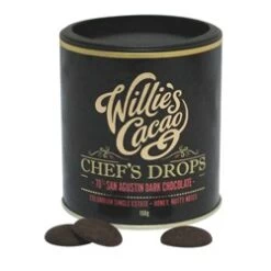 Willie's, Chef's Dark Chocolate Drops, San Agustin 70%