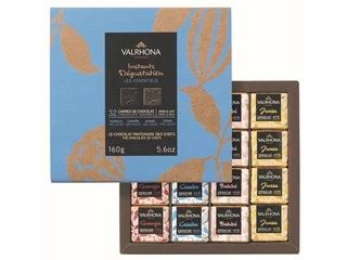 Valrhona, Les Essentiels, Assorted Chocolate Tasting Squares 160g - Image 2