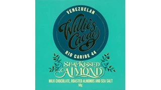 Willie's, Sea Kissed Almond, 44% Milk Chocolate Bar - Image 3