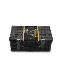 Christmas Chocolate And Prosecco Wicker Gift Hamper (Small)
