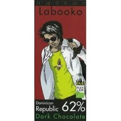 Zotter, Labooko Dominican Republic, 62% Dark Chocolate Bar