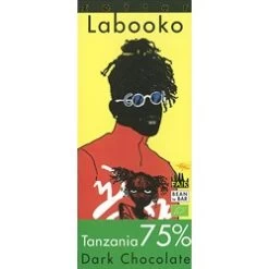 Zotter, Labooko Tanzania, 75% Dark Chocolate Bar