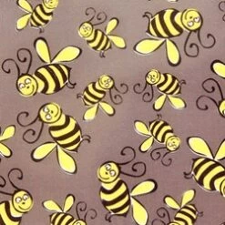 Bees Chocolate Transfer Sheets X2