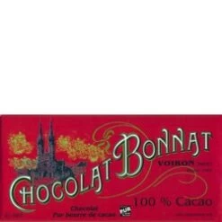 Bonnat, 100% Dark Chocolate Bar