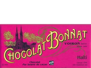 Bonnat, Haiti, 75% Dark Chocolate Bar - Image 2