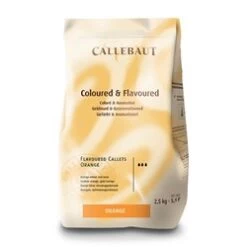 Callebaut Orange Chocolate Chips (callets)