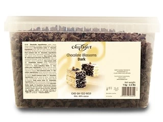 Callebaut Dark Chocolate Blossoms (curls) - Image 2