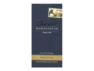 Chocolat Madagascar, 100% Dark Chocolate Bar - Image 2