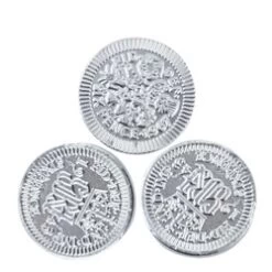 Silver Sixpence Chocolate Coins