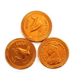 Copper Farthing Chocolate Coins