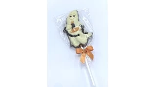 Halloween Ghost Chocolate Lolly - Image 3