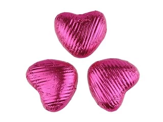 Fuchsia Pink Chocolate Hearts - Image 2