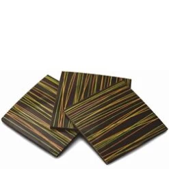 Striped, Decorative Chocolate Panels