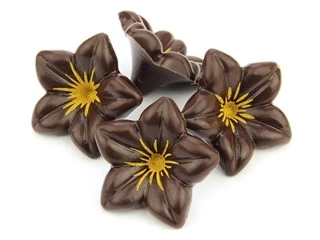 Dark Chocolate Flowers - Image 2