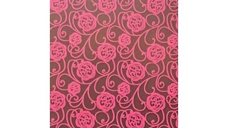 Pink Rose, Chocolate Transfer Sheets X2 - Image 3
