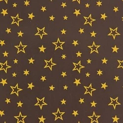 Stars, Chocolate Transfer Sheets X2