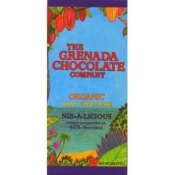 Grenada Chocolate Company, Nibalicious 60% Dark Chocolate Bar