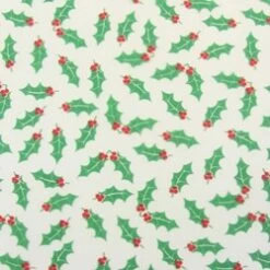 Holly, Chocolate Transfer Sheets X2