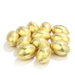 Gold Mini Easter Eggs