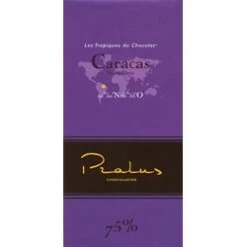 Pralus Caracas, 75% Dark Chocolate Bar