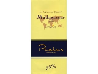 Pralus Madagascar, 75% Dark Chocolate Bar - Image 2