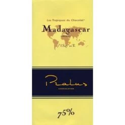 Pralus Madagascar, 75% Dark Chocolate Bar