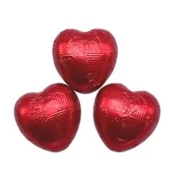 Red Chocolate Hearts (medium)