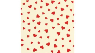 Red Hearts, Chocolate Transfer Sheets X2 - Image 3