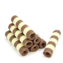 Striped Mini Chocolate Cigarellos