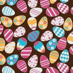 Easter Eggs, Chocolate Transfer Sheets X2