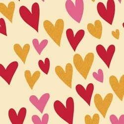 Fun Hearts, Chocolate Transfer Sheets X2