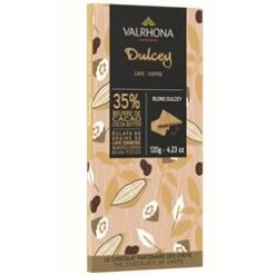Valrhona Dulcey Roasted Coffee 35% Chocolate Bar