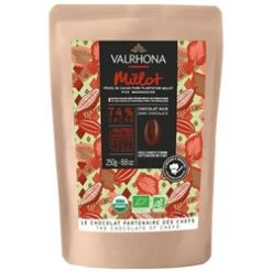 Valrhona Millot, 74% Dark Chocolate Chips