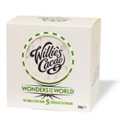 Willie's, Wonders Of The World, 5 Dark Chocolate Tasting Box